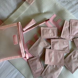 Kylie skin / Kylie cosmetics bag, makeup bag, samples, minis and full size